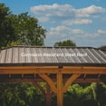 thumbnail image 3 of Backyard Discovery Barrington Cedar Gazebo with Powerport, Choose Size, 3 of 9