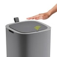 thumbnail image 5 of EKO Morandi Motion Sensor Trash Can, Matte Black (3.17Gal, 12L), 5 of 6
