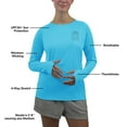 thumbnail image 4 of Reel Life Women's Long Sleeve UV T-Shirt, 4 of 5