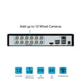 thumbnail image 5 of Night Owl Expandable 12 Channel Wired DVR with (6) 4K Ultra HD Wired Spotlight Cameras and 2TB Hard Drive, 5 of 9