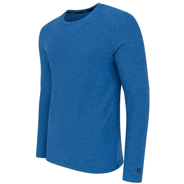 Layer 8 Mens Long Sleeve Heather Tee