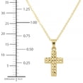 thumbnail image 5 of Double Sided Cross Chain in 14K Gold, 5 of 6