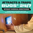 thumbnail image 4 of STEM Light Trap, Attracts and Traps Flying Insects, Emits Soft Blue Light Includes Starter Kit with 2 Light Traps and 6 Refills, 4 of 7