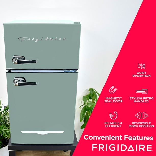 Frigidaire Retro 3.2 cu. ft. Two-Door Refrigerator With Built-In