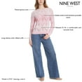 thumbnail image 4 of Nine West Women's Pointelle Boatneck Sweater, 4 of 6