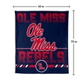 thumbnail image 7 of Logo Brands Ole Miss Rebels 60"x70" Super Plush Blanket, 7 of 7