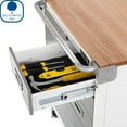 thumbnail image 5 of Seville Classics UltraHD 4-Drawer Rolling Cabinet, 28" W x 25" D x 34.5" H, 5 of 12
