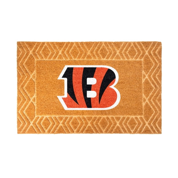 Logo Brands Cincinnati Bengals Coir Outdoor Mat