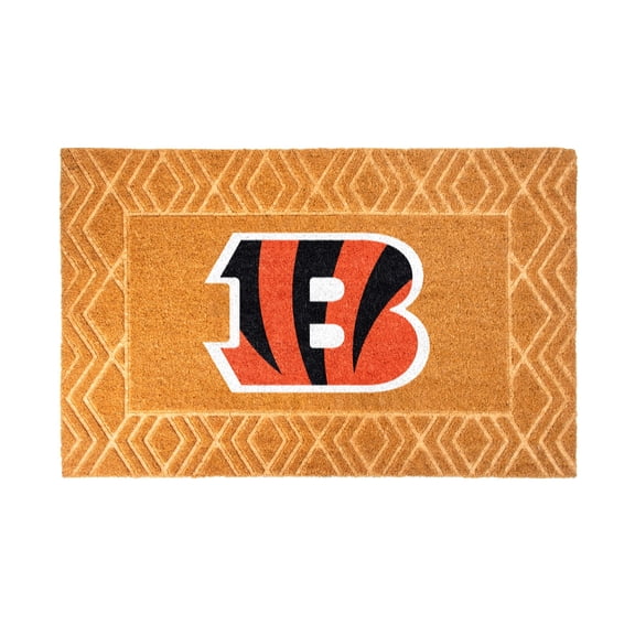 Logo Brands Cincinnati Bengals Coir Outdoor Mat
