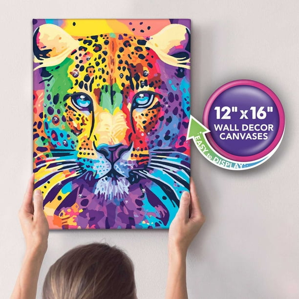 ArtSkills Tropical Paint By Number 3 Canvas Panel Set - Samsclub.com