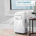 thumbnail image 3 of Midea Smart Cool 8, 200 DOE, 10, 000 BTU ASHRAE Portable Air Conditioner, For Spaces up to 350 Sq. Ft., 3 of 11