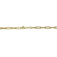 thumbnail image 3 of High-Polish Paperclip Necklace in 14K Yellow Gold, 3 of 8