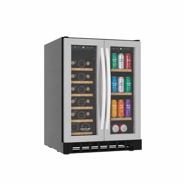 Frigidaire Gallery 24” Under Counter Beverage Fridge with Dual Zone Storage