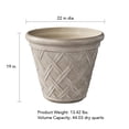 thumbnail image 3 of Member's Mark 22" Garden Planter, 3 of 3