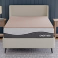 thumbnail image 1 of GhostBed 3" Silk-Infused Memory Foam Topper with Medium-Plush Feel, 1 of 7