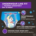 thumbnail image 6 of Pull-Ups Nighttime Potty Training Pants for Boys, Sizes 2T-4T, 6 of 13