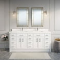 thumbnail image 2 of Studio Bathe Calais 75-inch Bathroom Vanity With Engineered Stone Countertop, 2 of 9