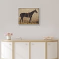 thumbnail image 3 of Emil Volkers - Brauner im Stall Traditional Canvas Print by Oliver Gal Prints, 3 of 4