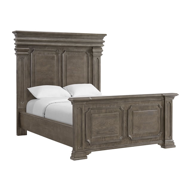 Society Den Paterson Bed in Grey, Storage Option & Assorted Sizes