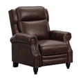 thumbnail image 5 of Pollenza Leather Pushback Recliner Chair, 5 of 8