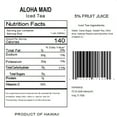 thumbnail image 2 of Aloha Maid Natural Iced Tea, 11.5 fl. oz., 24 pk., 2 of 3