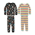 thumbnail image 2 of Member's Mark Toddler & Boys 4-Piece Organic Cotton Pajama Set, 2 of 9