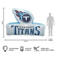 thumbnail image 4 of Logo Brands Tennessee Titans Pre-Lit 7’x10’ Team Inflatable, 4 of 6