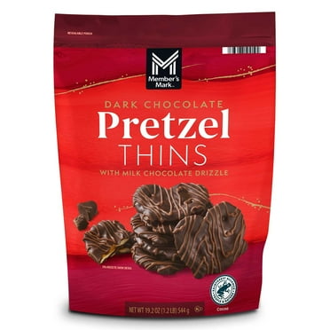 Member's Mark Dark Chocolate Pretzel Thins, 19.2 oz.