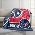 thumbnail image 2 of Logo Brands Houston Texans 60"x70" Super Plush Blanket, 2 of 6