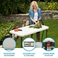 thumbnail image 6 of Lifetime 4-Foot Light Fold-In-Half Fillet Commercial Table, Almond, 6 of 14