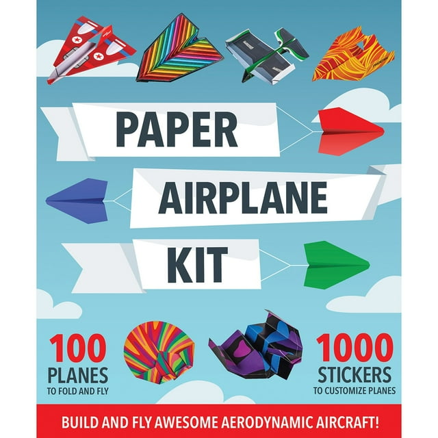 Paper Airplanes Aerodynamic Kit, Mixed Media