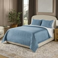 thumbnail image 1 of Member’s Mark 3-Piece Cotton-Tencel™ Sateen Quilt Set, Assorted Sizes, 1 of 5