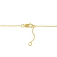 thumbnail image 3 of Round & Pear Cut Multi-Gemstone Lariat Necklace in 14K Gold, 3 of 5