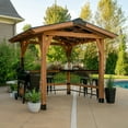 thumbnail image 1 of Backyard Discovery 9' x 10' Granada Grill Gazebo with Outdoor Bar, 1 of 21