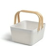 thumbnail image 3 of Member's Mark Basket with Wood Handles, Set of 2, 3 of 5