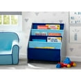 thumbnail image 2 of Delta Children Sling Book Rack Bookshelf for Kids, Assorted Colors, 2 of 8