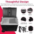 thumbnail image 5 of Frigidaire Portable Convertible Electric Refrigerator/Freezer, 5 of 17