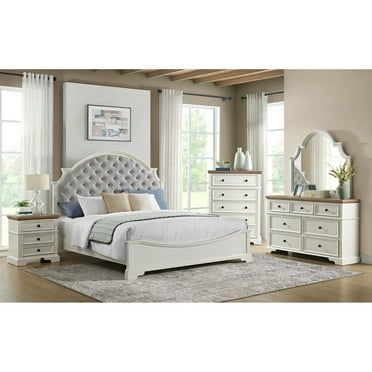 Society Den Ulysses Upholstered Youth Bedroom Set, 3-Piece or 5-Piece