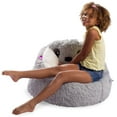 thumbnail image 5 of Posh Creations Sloth Bean Bag Chair for Kids, 5 of 6