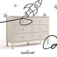 thumbnail image 7 of Storkcraft Rio 6 Drawer Dresser, Choose Color, 7 of 9
