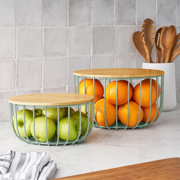 Member's Mark Wire Baskets, Set of 2