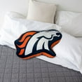 thumbnail image 2 of Logo Brands Denver Broncos XL Puff Pillow, 2 of 5
