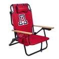 thumbnail image 1 of Logo Brands Arizona Wildcats Reclining Beach Chair, 1 of 6