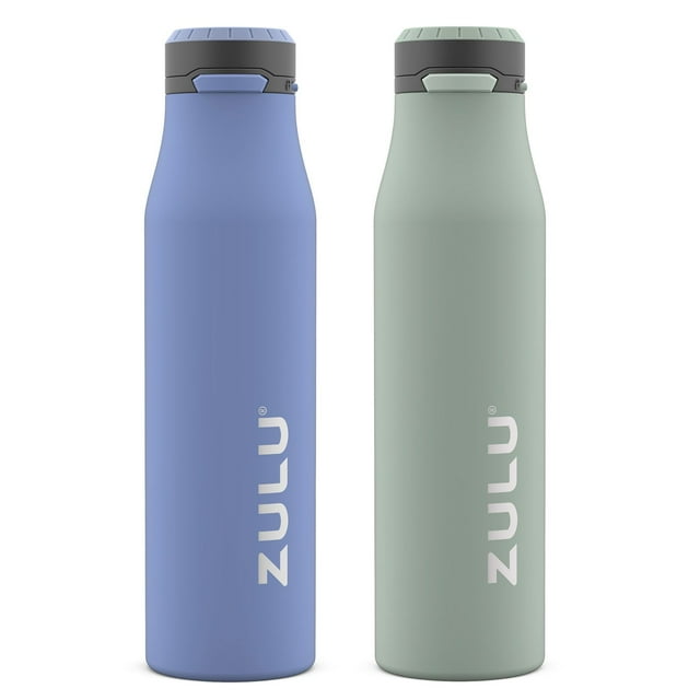 ZULU 26 oz. Stainless Insulated Water Bottle, 2 Pack, Choose Color