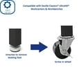 thumbnail image 5 of Seville Classics UltraHD 3" Rolling Swivel Wheels (Set of 4, 2 Locking), 5 of 7