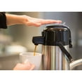thumbnail image 3 of Service Ideas Stainless Steel Airpot with Lever Lid 2.5L, 3 of 4