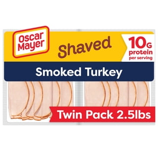 Oscar Mayer Shaved Smoked Turkey Breast, 20 oz., 2 pk.
