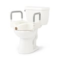 thumbnail image 2 of Medline Bariatric Raised Toilet Seat, 4 Inch, 600 lb Capacity, 2 of 4