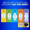 thumbnail image 2 of Always Ultra Thin Pads Duo Pack, 74 ct., 2 of 8