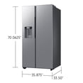 thumbnail image 3 of Samsung Bespoke AI 27 cu. ft. Side-by-Side Refrigerator with Sphere Ice, 3 of 10
